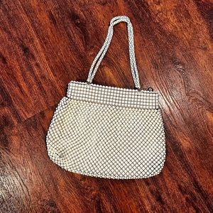 Vintage 1940's Whiting & Davis Enameled Mesh Handbag